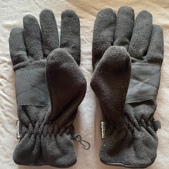 Covington Black Fleece Gloves - Size L/XL - Picture 3 of 4